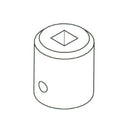 10x10 conector para actuador neumatico.