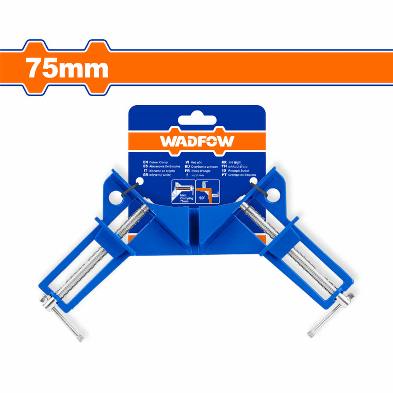 Prensa Abrazadera esquinera Sujeción de 3"  Modelo Económico Alta resistencia.