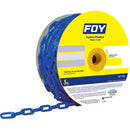 Cadena plástica 6mm 1/4" 25m color azul Foy