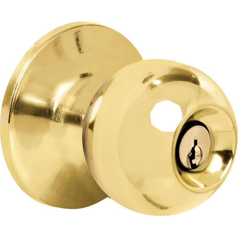 Prolok Pomo cilíndrico bola baño latón brillante