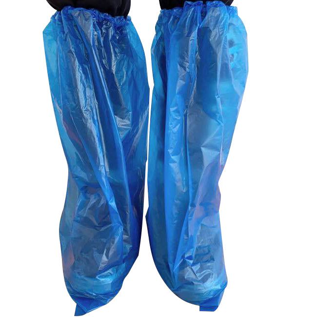 (1 par) Cubre Calzado Extendido. Altura 70 cm. Resistente al al agua. Tamaño Universal.