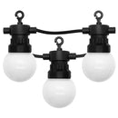 Guirnalda Decorativa Luz tira LED 3400K Tira con 10 Bombillos 5 metros