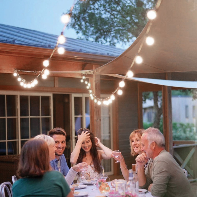 Guirnalda Decorativa Luz tira LED 3400K Tira con 10 Bombillos 5 metros