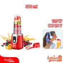 Licuadora Portátil Inalámbrica 500 ml. 120W. 7.4V. Cable USB. Batería de litio.