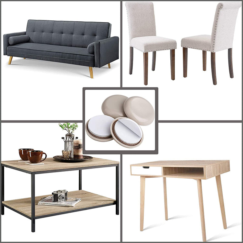 (4 unidades) Almohadillas autoadhesivas de 1-3/4"