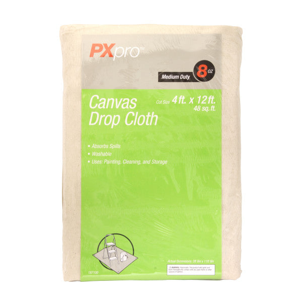 Lona protectora de 4 x 12 pies, 8 oz.