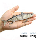 Señuelo de cuatro secciones 16 cm