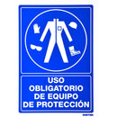 Letrero "Equipo protección" Surtek