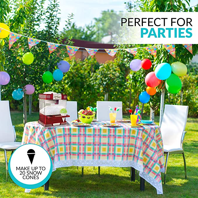 Máquina para hacer raspados, color rojo