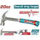 Martillo de Oreja Forjado 20oz Magnético. Acero al carbono