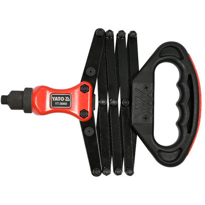 Remachadora Plegable Tipo Acordeon De 2.4-6.4 Mm