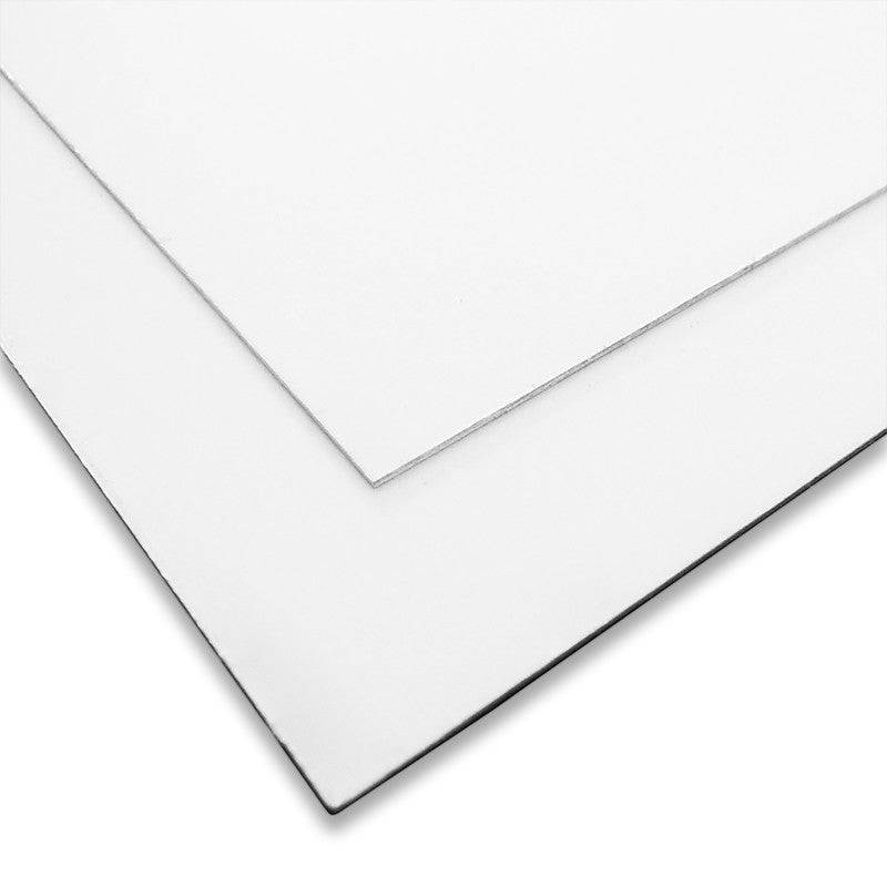 Lamina Lisa Aluminio 3003 H14 4X8 Pies 1.2 Mm (#18) Prepintada PVDF Blanco RAL 9010. ASTM-B209