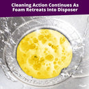 Destapacaños Limpiador y desodorante de drenajes en polvo con olor a limón.