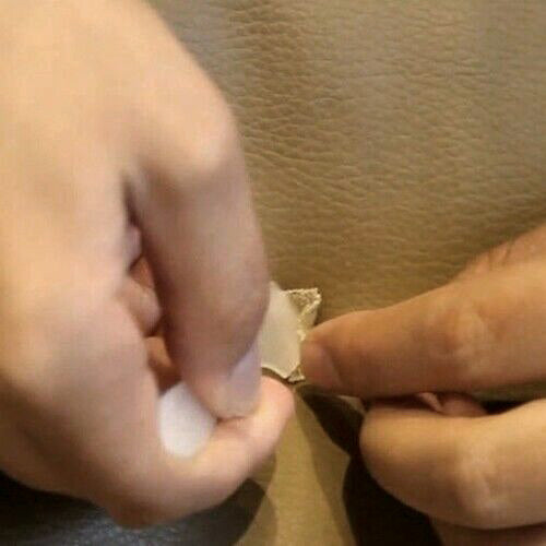 Kit de Reparacion de Vinilo y Cuero para cortes, grietas, quemaduras y lagrimas