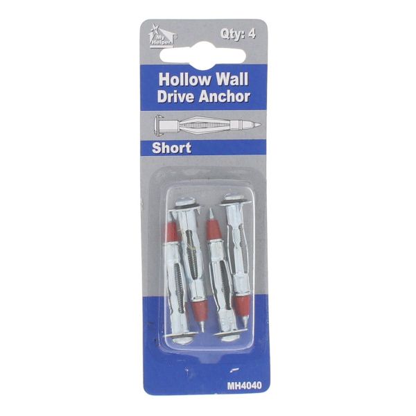 (4 Piezas) Tacos cortos de anclaje