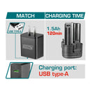 Cargador 5V 2A 110-120V~50/60Hz TOTAL