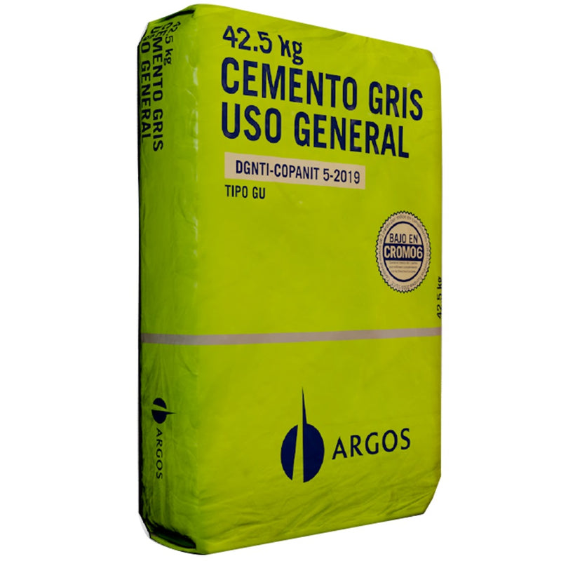 Cemento gris de uso general 42.5 Kg. Argos