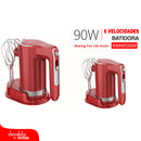 Batidora de mano Inalámbrica 90W. 11.1V. 7 Velocidades. Cable USB. Batería de litio.