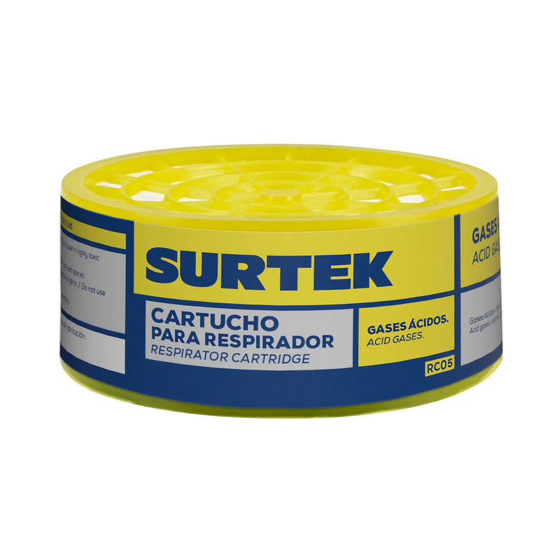 Cartucho para respirador para gases ácidos Surtek