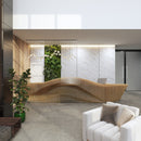 Panel Decorativo Mármol PVC  1.22m x 2.80m x 3mm Gold Calacatta (Línea económica) Láminas de PVC para paredes y techo.