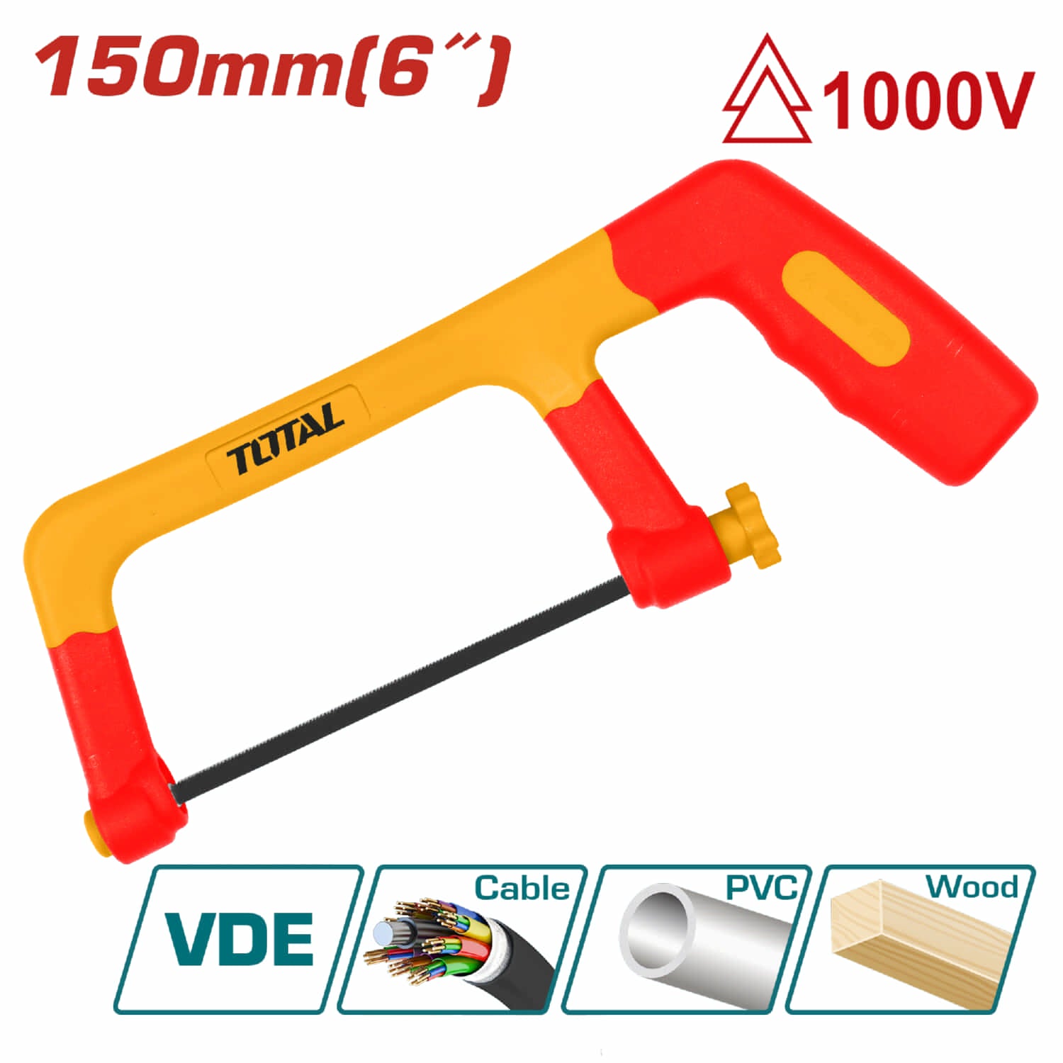 Segueta pequeña aislada 1000V, VDE/GS