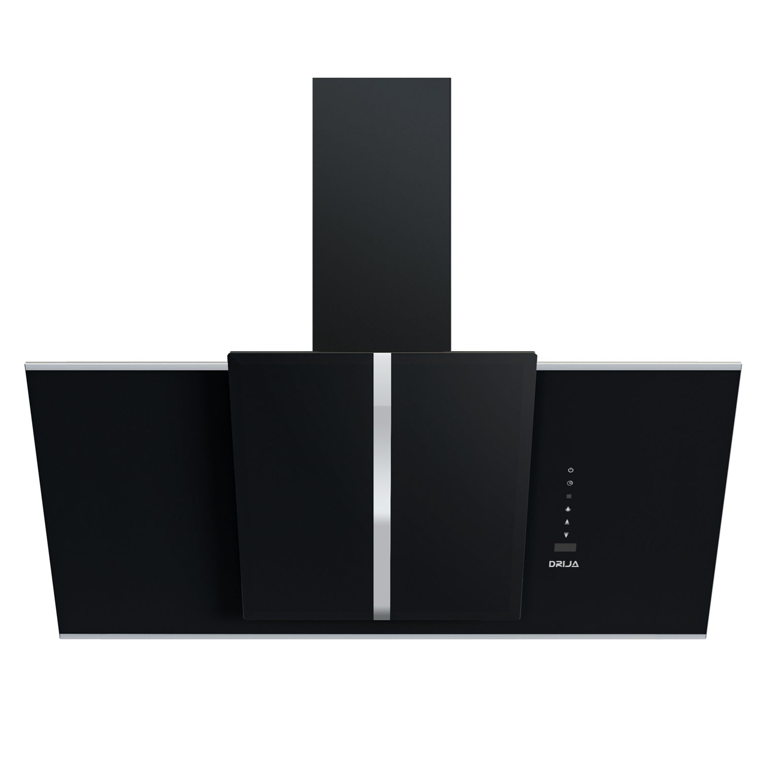 Extractor de grasa Triangolo 60. Color Negro.