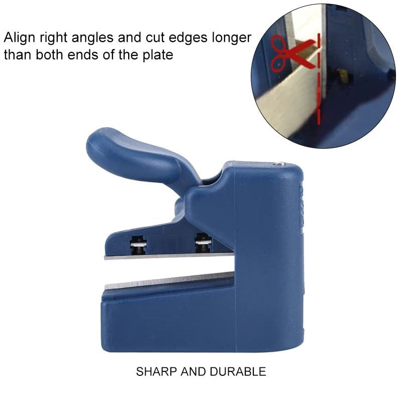 Recortadora de bordes Angulo 90° para bordes de melamina o madera, y cuchilla de recorte manual