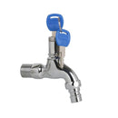 Grifo de apertura rápida con llave para cierre.