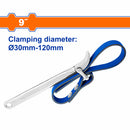 Llave De Correa para Filtro De Aceite 9" Sujección 30mm-120mm