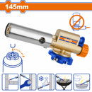 Soplete a Gas Butano 145mm. Encendido automático.Consumo de gas 108g/h. Uso doméstico.Antorcha