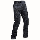 Pantalón táctico con bolsillos. (Talla 36) Pantalones para hombre. Atuendo militar. Camuflaje.