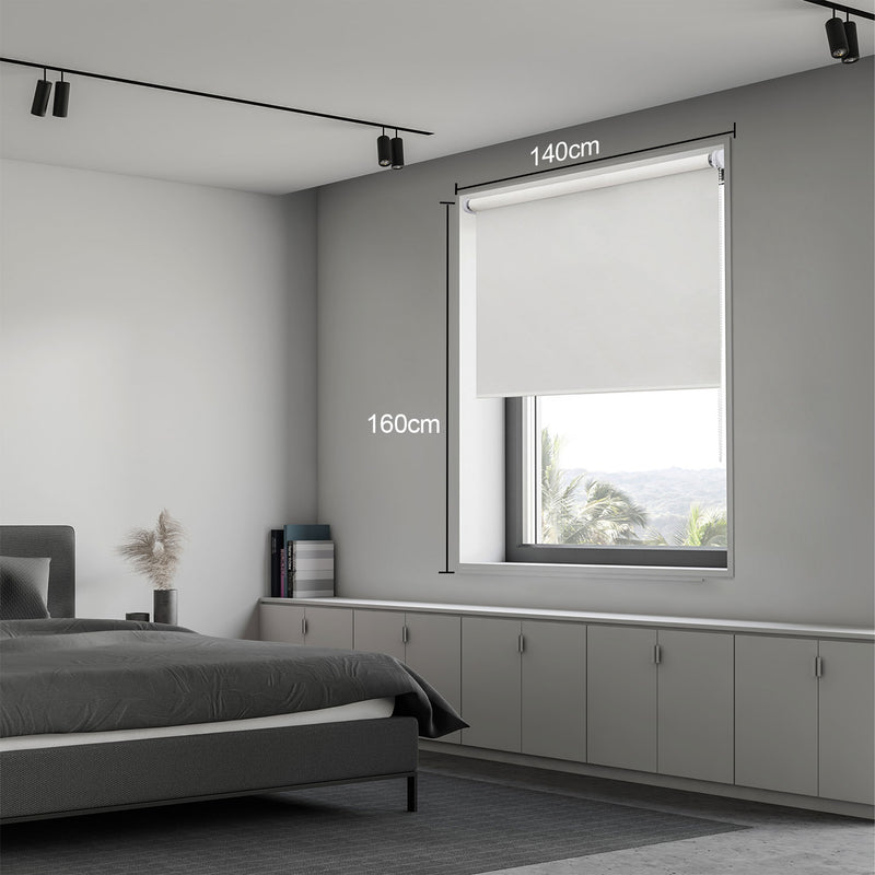 Persiana Blackout Roller  GRIS SOOTH 140X160CM INSPIRE