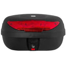 Baúl para Motocicleta Capacidad 45 lt Color Negro