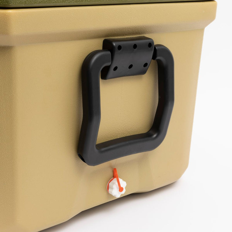 Cooler Portátil 145L (88x57x48cm) con Drenaje Inferior. Hielera de Alta Capacidad con Tapa Sellada, Porta Vasos y Asa de Transporte.