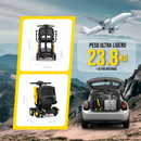 Scooter Discapacitados Silla de ruedas eléctrica de plegado automático 33 kg. Batería litio. 20 km de autonomía