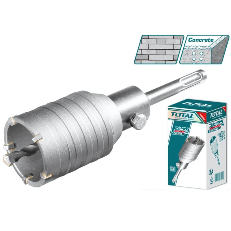 Brocas Circulares para Concreto Con piezas de cuchillas TCT y Adaptador de 110mm.