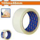 Tape de Embalaje Super Transparente 100mx48mm. Esp: 0.045mm. Ideal para cartón. Alta viscosidad.