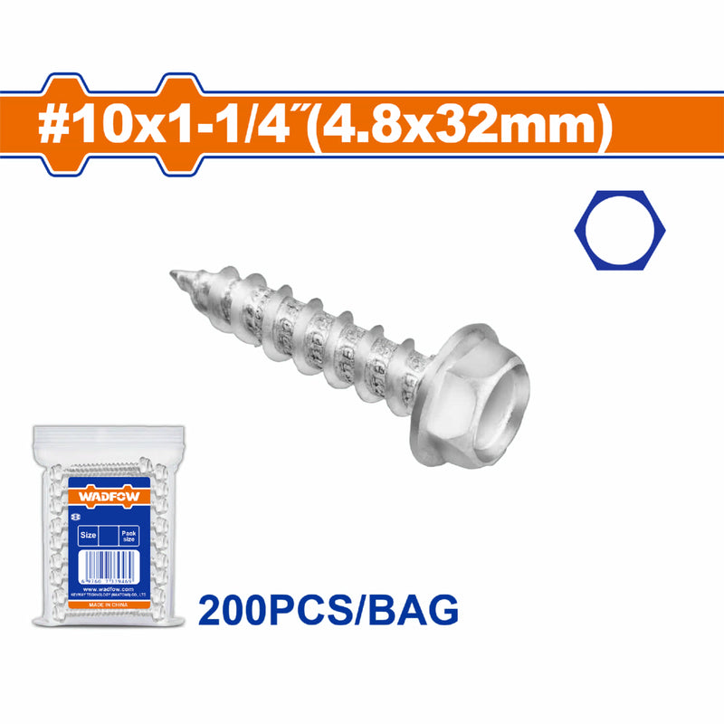 Tornillos para Techo Hexagonal