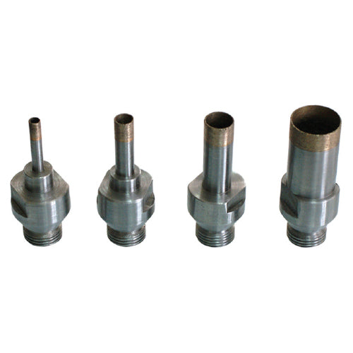 Diametro 59 Broca de diamante para vidrio. Estilo belga rosca G12" (Long.75 mm).