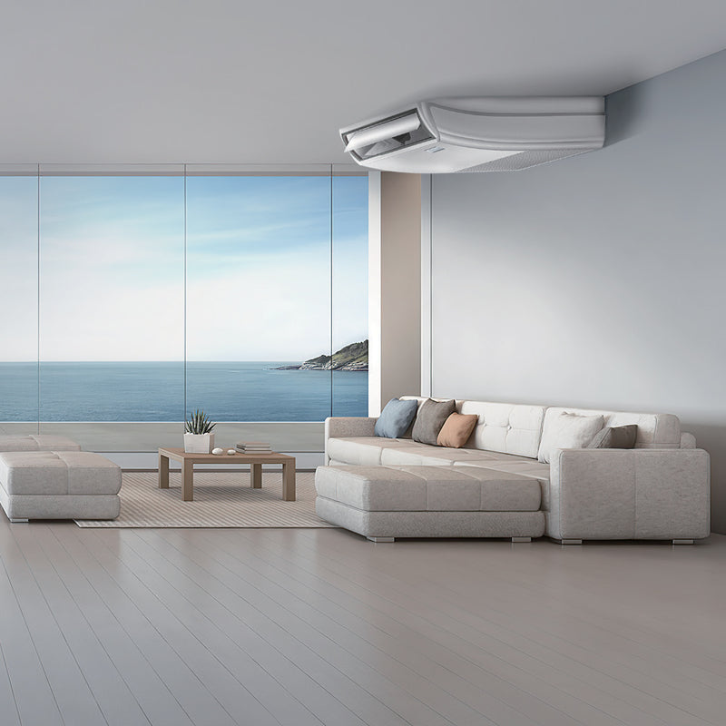 Aire acondicionado Piso Techo Inverter 60,000Btu / 5 TONS R410A Coil de Cobre SEER15