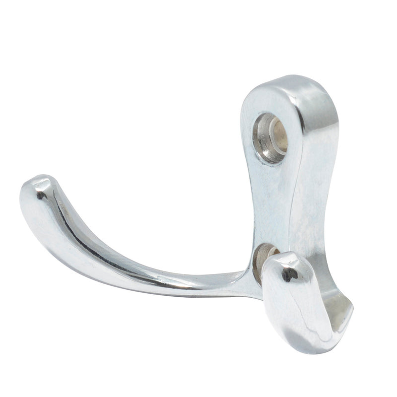 Gancho perchero doble niquel Lock