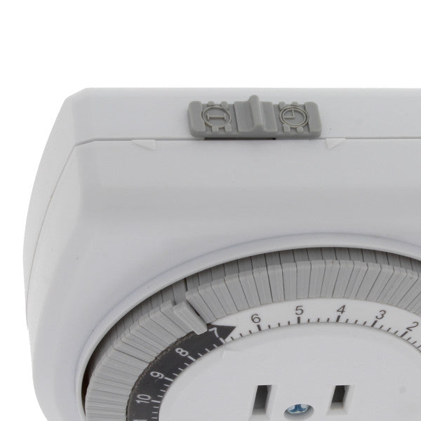 Temporizador timer de 3 polos manual de energia programable de 24 horas noche y dia