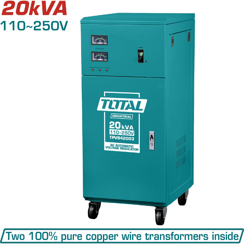 Protector de voltaje AC de 20KVA voltaje :110~250V.