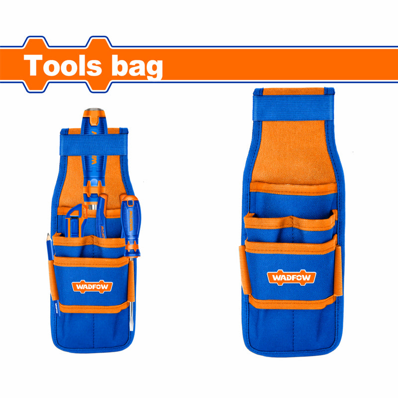 Bolsa para Herramientas para cinturón 270x110mm. Carga: 5Kg. 4 bolsillos. Compatible con: WTG1100