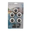 Juego de perillas para cocina de gas