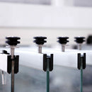 Herraje inferior de puerta minos. 80 cm largo