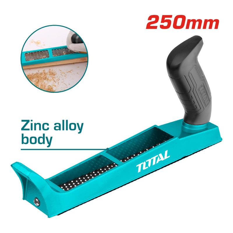 Raspador De Yeso, 250mm, plano, con cuchilla Intercambiable.