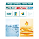 Bomba de agua Transferencia Inalambrica 20V. Capacidad 760 gal. No incluye batería ni cargador.