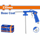 Pistola de aire antigravilla para recubrimiento 230mm. Boquilla 70mm. Presión de funcionamiento: 4-7bar.