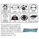 Llave De Impacto De Aire De 19 Mm ( 3/4" ). Velocidad Max 4000 Rpm. Torque Max. 1600 Nm (1180 Ft).